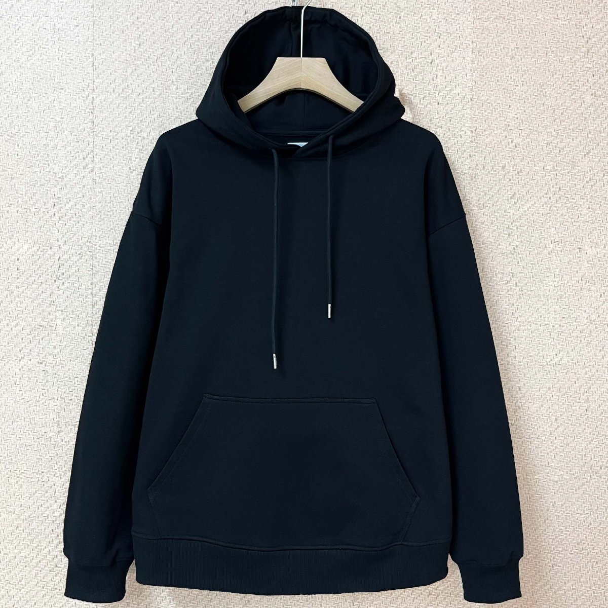 高級ヨーロッパ製※定価4万◆ブルガリア発※RISELIN パーカー 綿100％ 保温 ソフト 花柄 英字 可愛い カットソー 長袖 スウェット 2XL/52_画像2