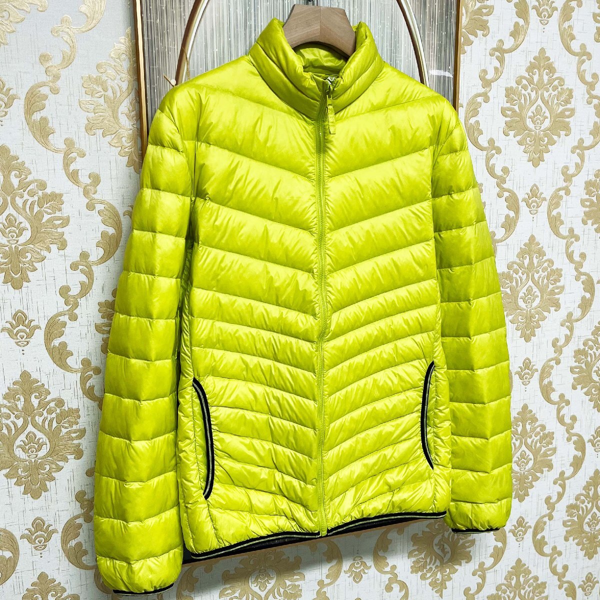 一枚限定 絶賛EU製＆定価10万◆UABONI*Paris*ダウンジャケット*フランス*パリ発◆ダックダウン90％ ソフト アウター カジュアル XL/50_画像9