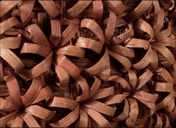 希少新品!極美品★高級UPハンドバック 職人手作り良品 山葡萄かごバッグ 手編み山葡萄籠バッグ バスケット籐かご lhw091_画像9