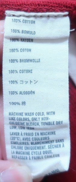 2-3122B/未使用品 Abercrombie&Fitch 長袖フットボールTシャツ アバクロンビーアンドフィッチ_画像4