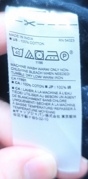 2-3195B/バナナリパブリック 長袖BD花柄シャツ BANANA REPUBLIC 送料200円_画像4