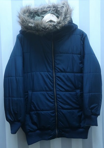 4-4542/THE RODEO CROWNS ファーフーデッドフライトジャケット ロデオクラウンズ_画像2