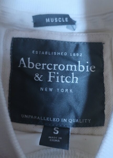 2-3157B/未使用品 Abercrombie&Fitch長袖Tシャツ アバクロンビーアンドフィッチ 送料200円 _画像3