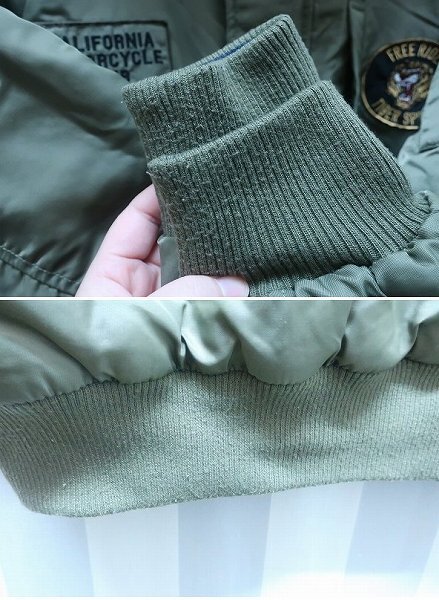 4-4542/THE RODEO CROWNS ファーフーデッドフライトジャケット ロデオクラウンズ_画像8