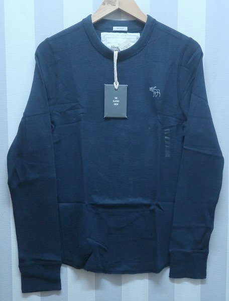 2-3156B/未使用品 Abercrombie&Fitch 長袖サーマルTシャツ アバクロンビーアンドフィッチ_画像1