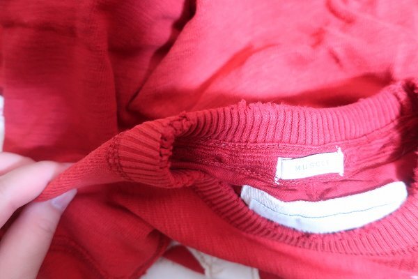 2-3122B/未使用品 Abercrombie&Fitch 長袖フットボールTシャツ アバクロンビーアンドフィッチ_画像6