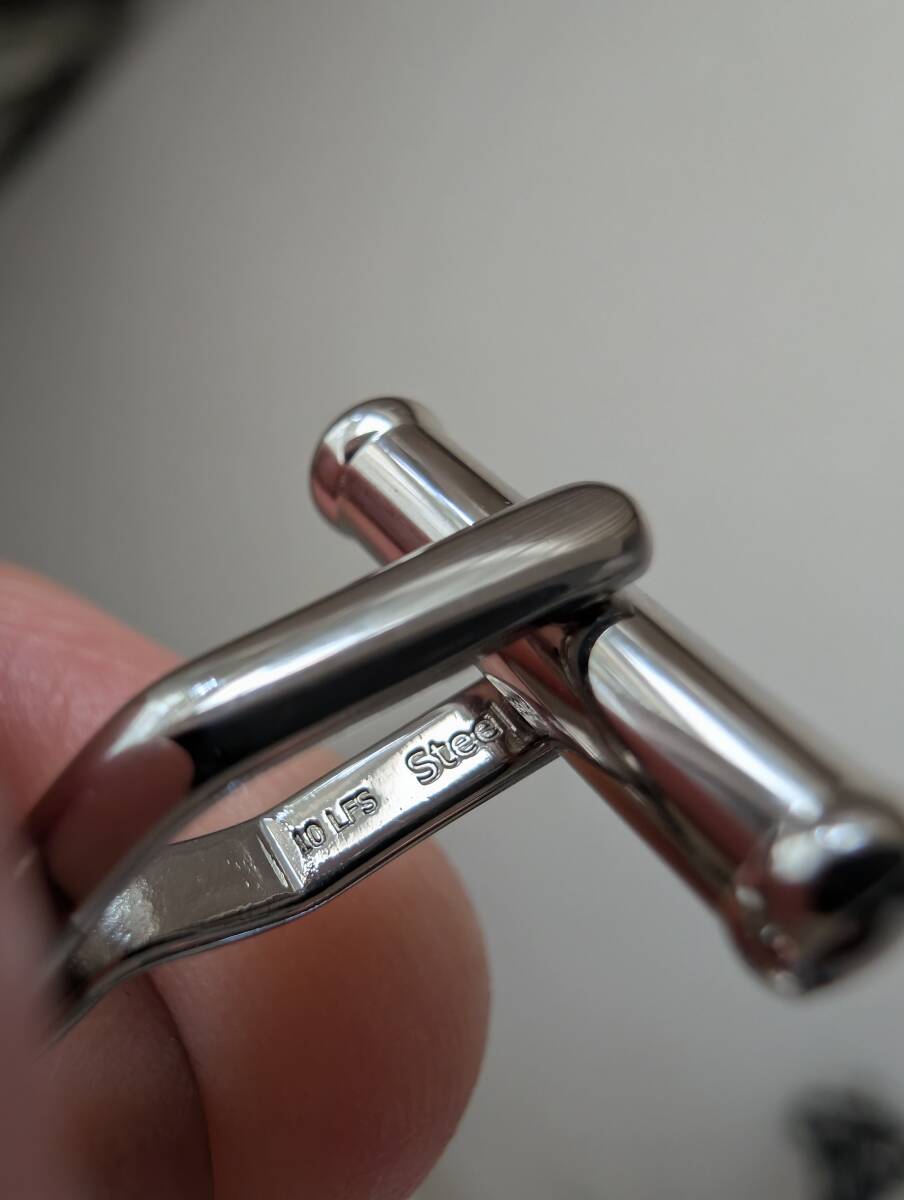 モンブラン　カフス　(Cuff Links) U0107902　ラブラドライト 【未使用】_画像4