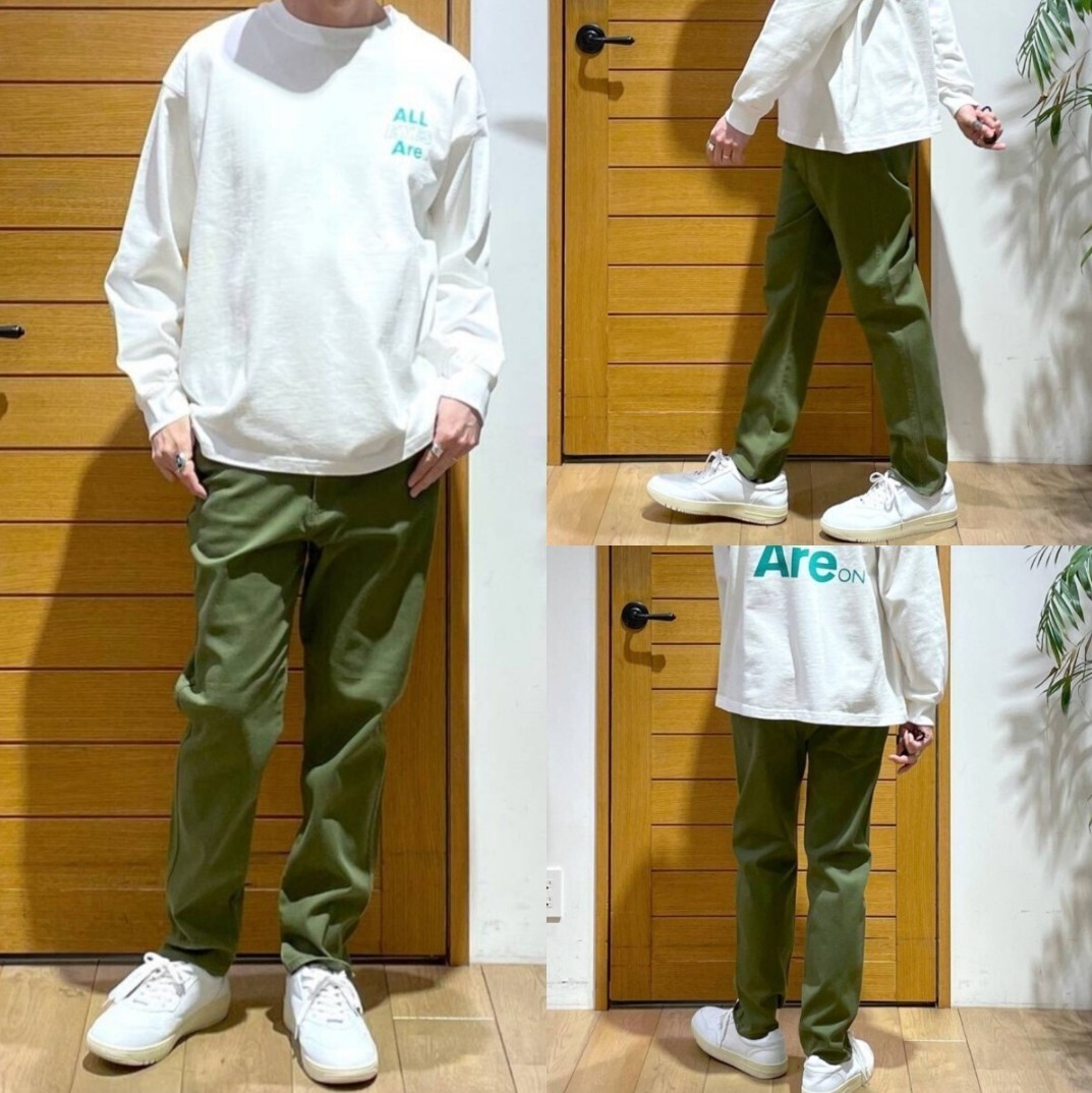 ■新品 BAYFLOW M〜L size3 男らしくて大人っぽいスリムイージーパンツ 通年着用可 ストレッチ 雰囲気◎ OCEANS掲載ブランド ベイフロー_画像6