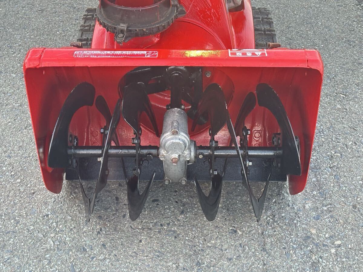  подготовлен внутренний популярный HONDA Honda HS555 снегоочиститель Cell Start снег круг crawler тип сельско-хозяйственное оборудование механизм б/у распродажа дешевый старт Aomori префектура 10 мир рисовое поле город 