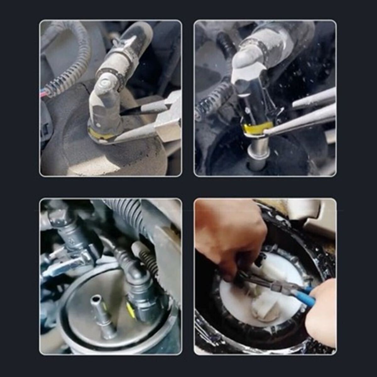 カップリングツール プライヤー カプラー外し 工具 配線カプラー コネクター外し カプラープライヤー カプラー クリップ 自動車 バイク_画像6