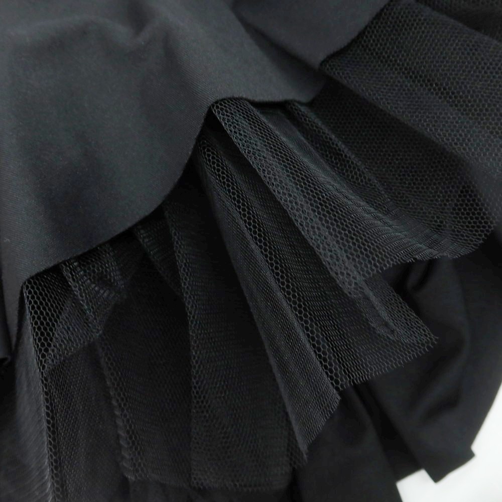 【中古】コムデギャルソン コムデギャルソン COMME des GARCONS COMME des GARCONS 2025年春夏 ポリエステル ワンピース ブラック【XS】_画像5