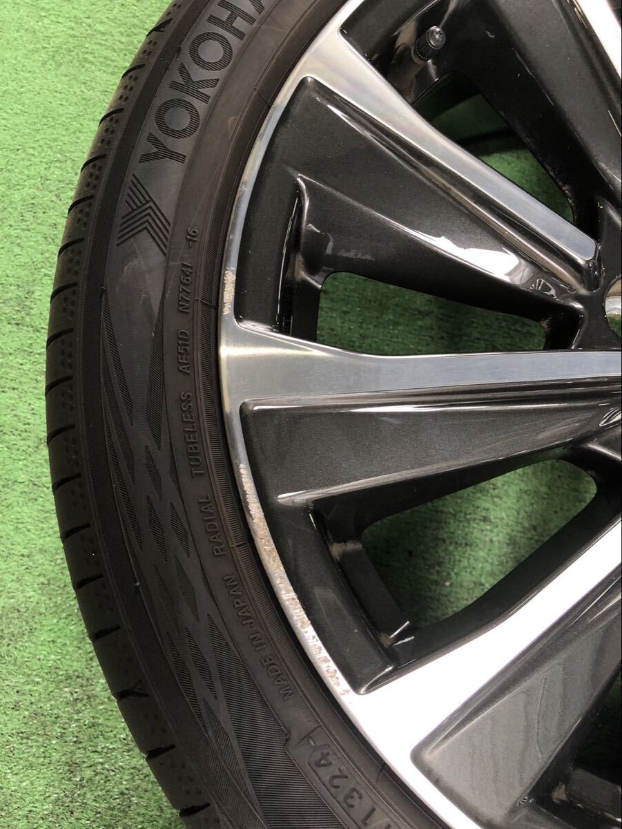 スバルレボーグ純正　18インチアルミホイールタイヤセット　YOKOHAMA ヨコハマ　225ー45ー18 レヴォーグ_画像6