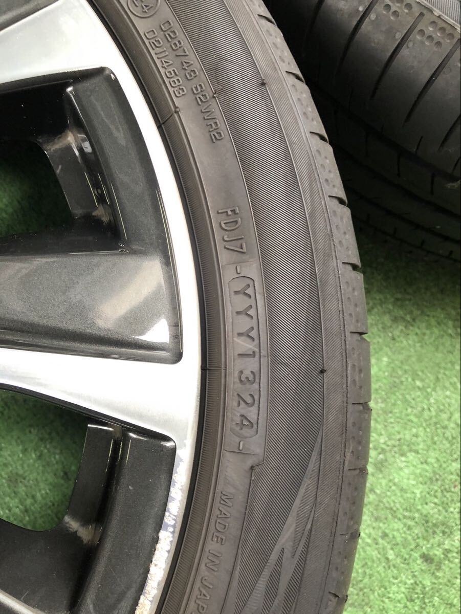 スバルレボーグ純正　18インチアルミホイールタイヤセット　YOKOHAMA ヨコハマ　225ー45ー18 レヴォーグ_画像7