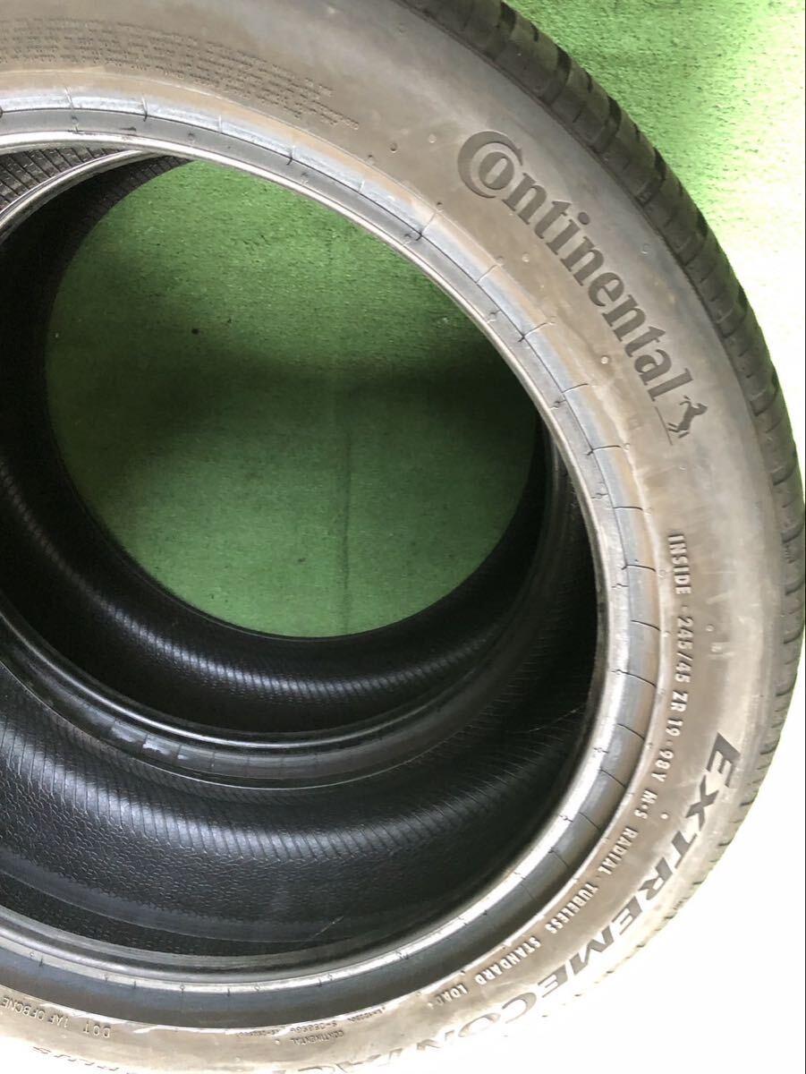 Continental コンチネンタル EXTREMECONTACT タイヤ 245ー45ー19(2本)275ー40ー19(2本)計4本セット_画像4