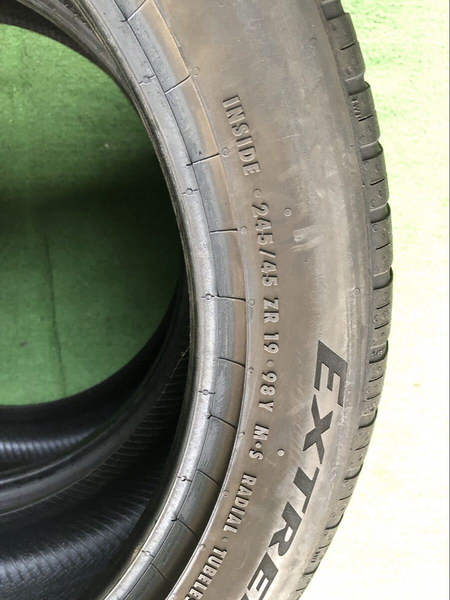 Continental コンチネンタル EXTREMECONTACT タイヤ 245ー45ー19(2本)275ー40ー19(2本)計4本セット_画像5