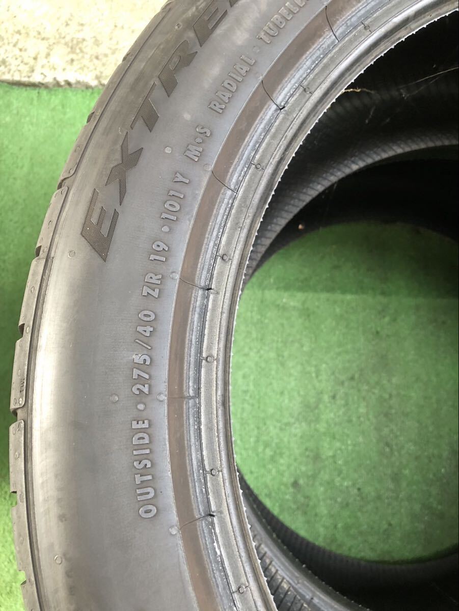 Continental コンチネンタル EXTREMECONTACT タイヤ 245ー45ー19(2本)275ー40ー19(2本)計4本セット_画像9