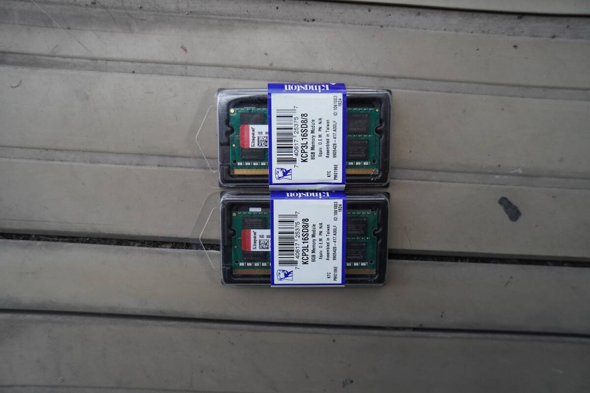 DDR3-1600 16GB(8GBX2)(中古)_画像2