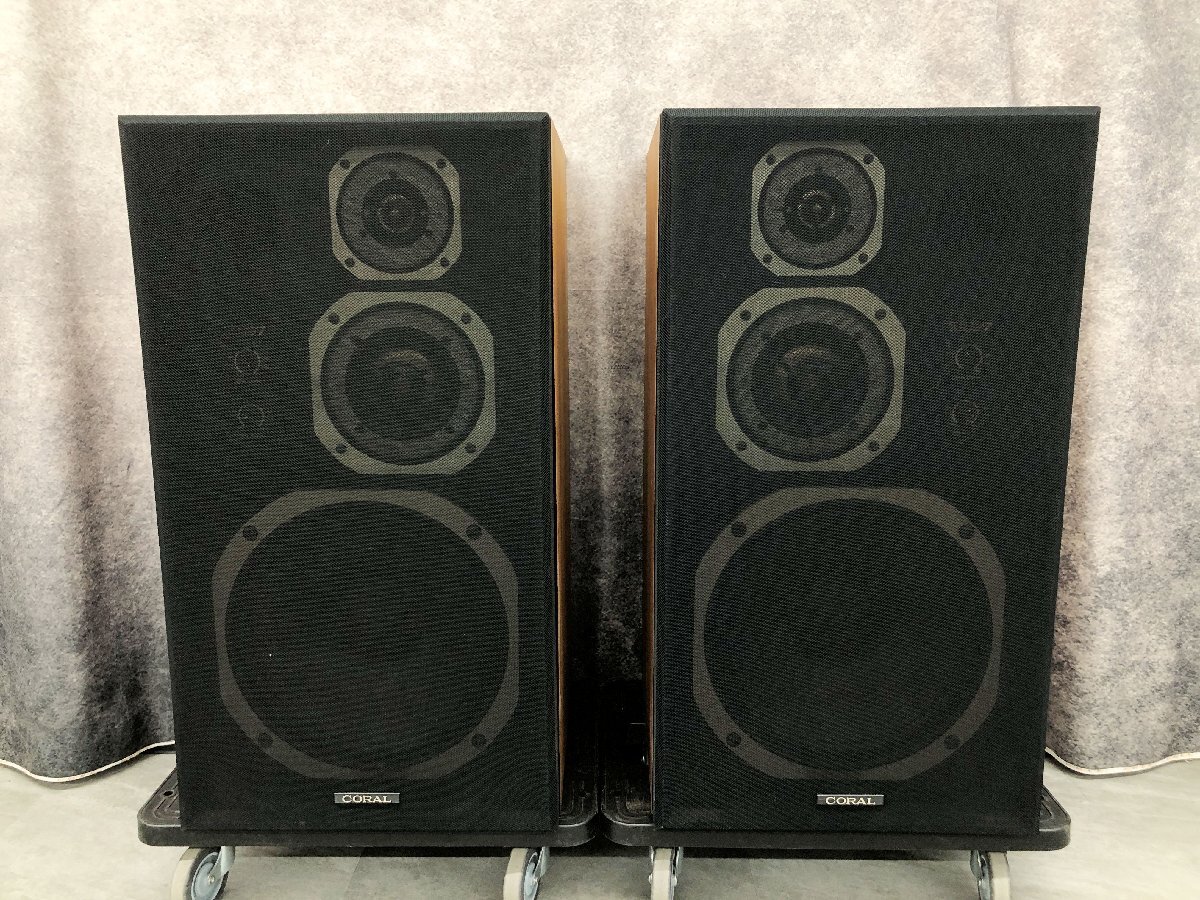 【 D 】 K0474 CORAL DX-7 スピーカー コーラル 【2個口発送】 025557_画像2