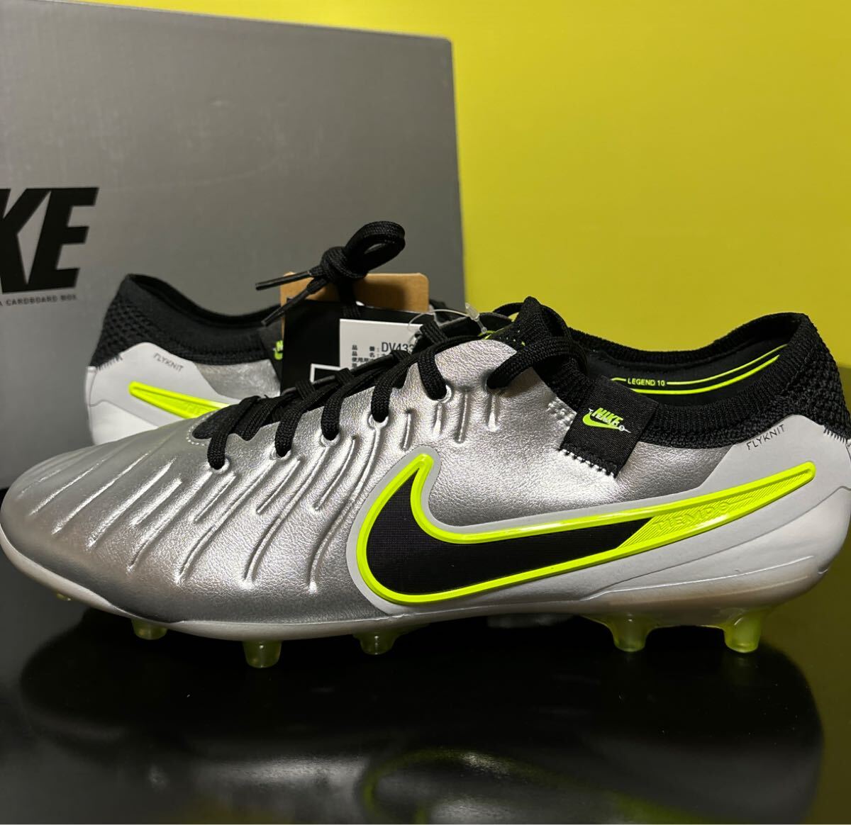 27.0cm★ 新品 ナイキ ティエンポ レジェンド 10 エリート AG-PRO サッカー スパイク トップモデル 人工芝 TIEMPO LEGEND ELITE DV4330-001_画像3