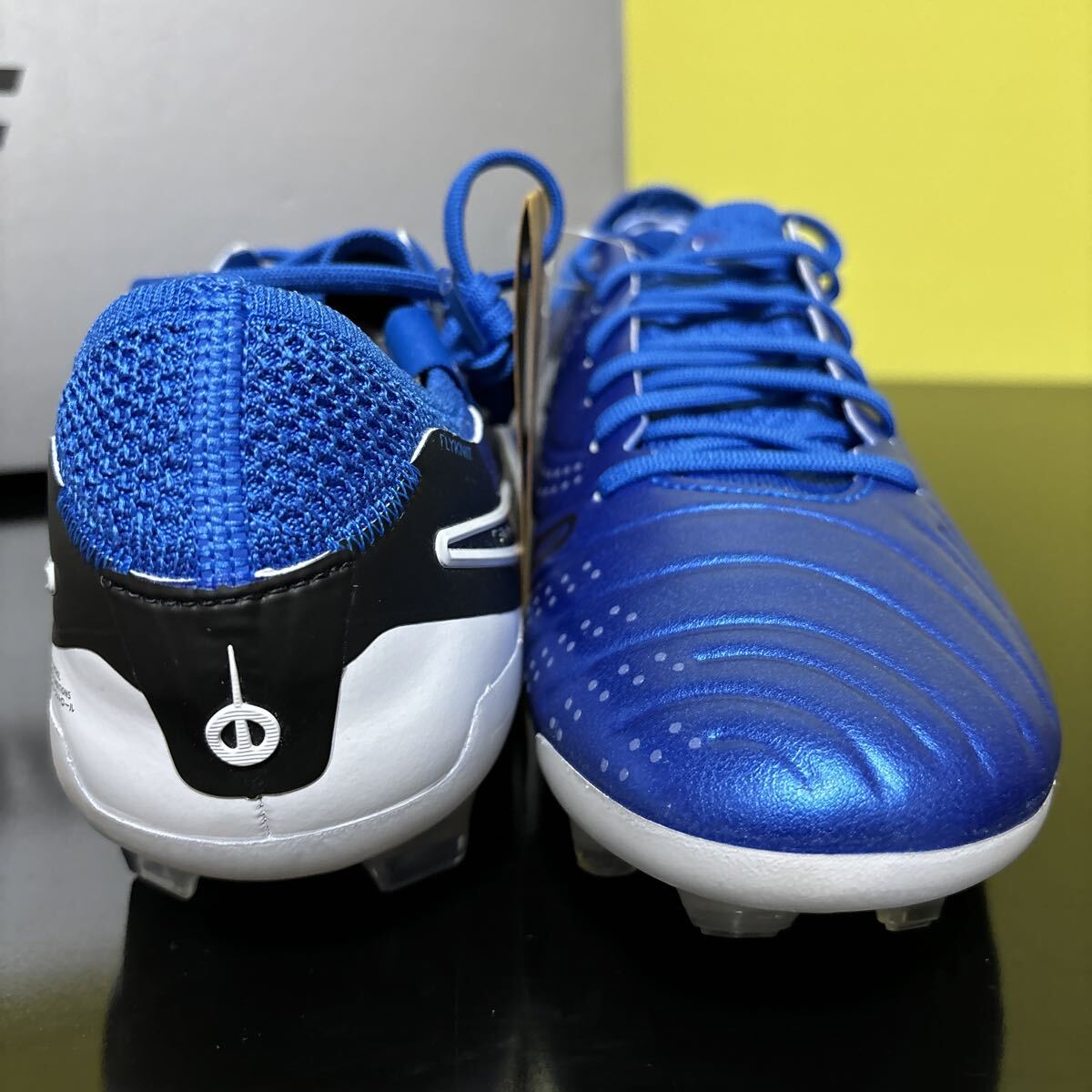 27.0cm ★ 新品 ナイキ ティエンポ レジェンド 10 エリート FG サッカー スパイク トップモデル TIEMPO LEGEND ELITE 天然芝 青 DV4328-400_画像5