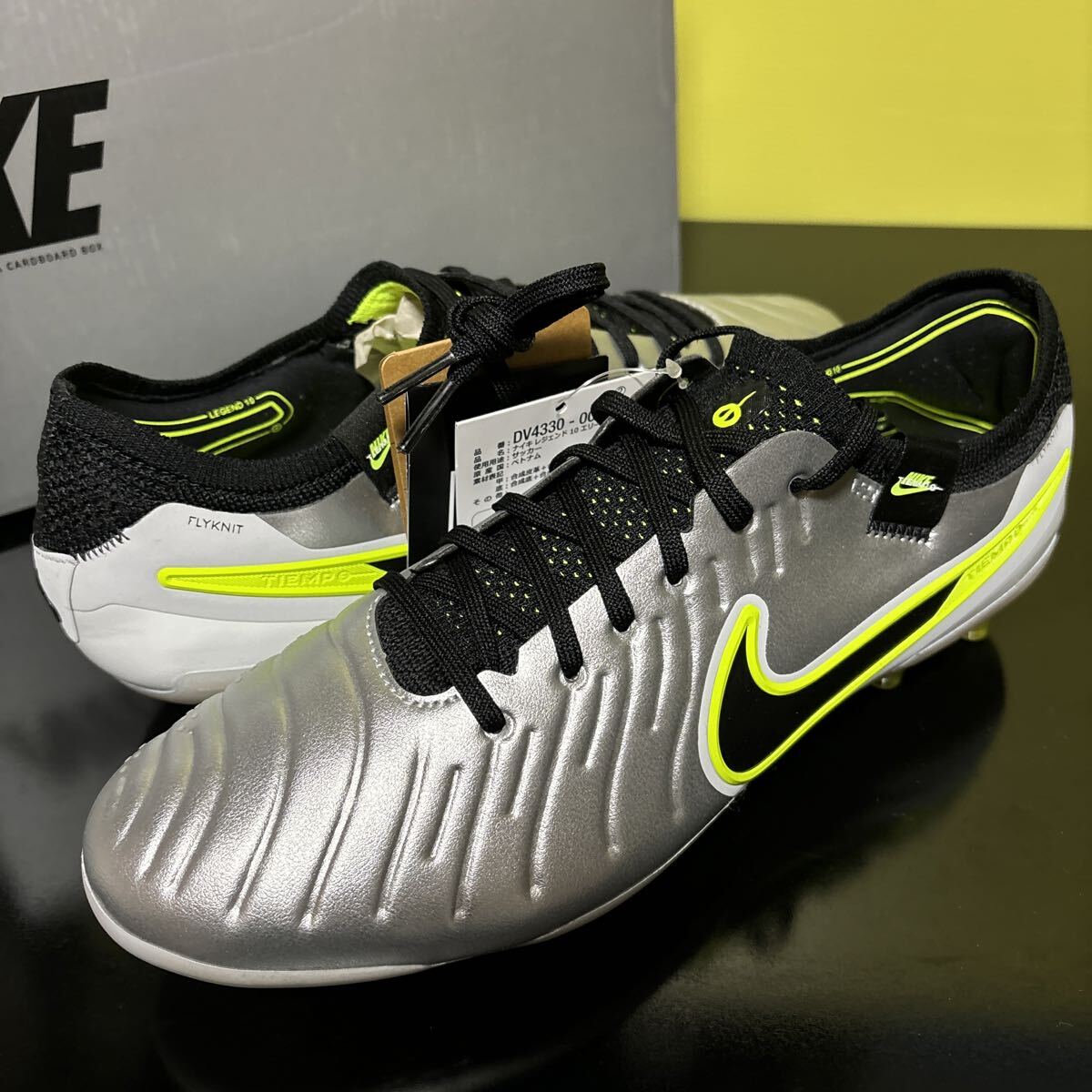 27.0cm★ 新品 ナイキ ティエンポ レジェンド 10 エリート AG-PRO サッカー スパイク トップモデル 人工芝 TIEMPO LEGEND ELITE DV4330-001_画像4