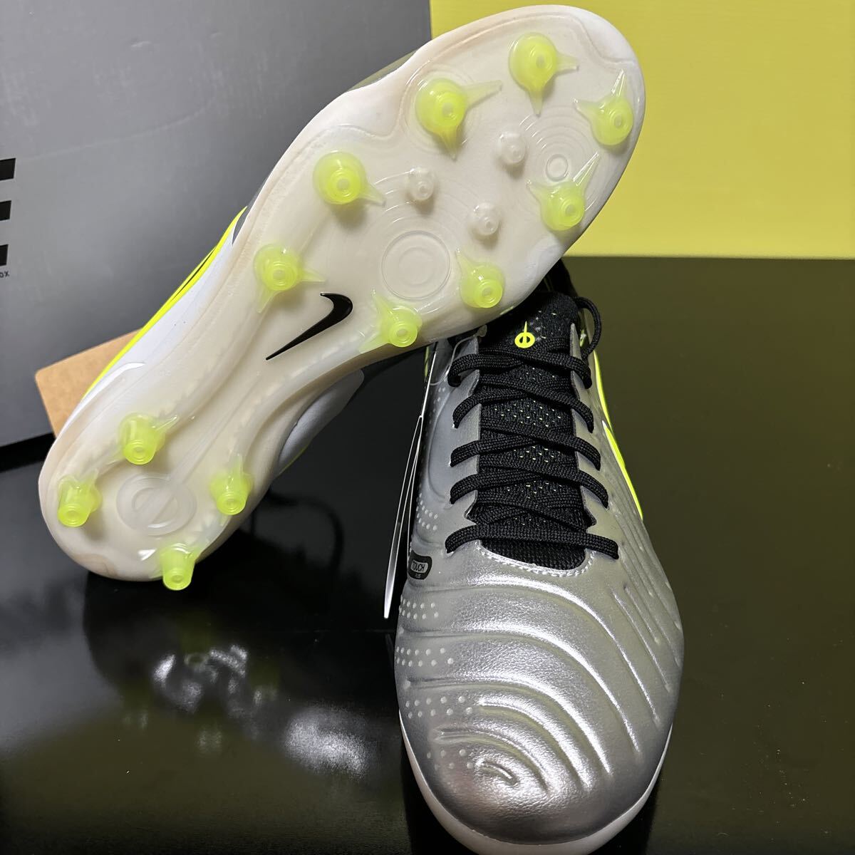 27.0cm★ 新品 ナイキ ティエンポ レジェンド 10 エリート AG-PRO サッカー スパイク トップモデル 人工芝 TIEMPO LEGEND ELITE DV4330-001_画像6