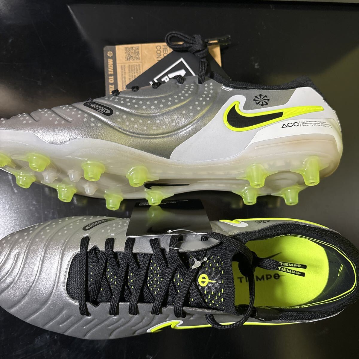 27.0cm★ 新品 ナイキ ティエンポ レジェンド 10 エリート AG-PRO サッカー スパイク トップモデル 人工芝 TIEMPO LEGEND ELITE DV4330-001_画像7