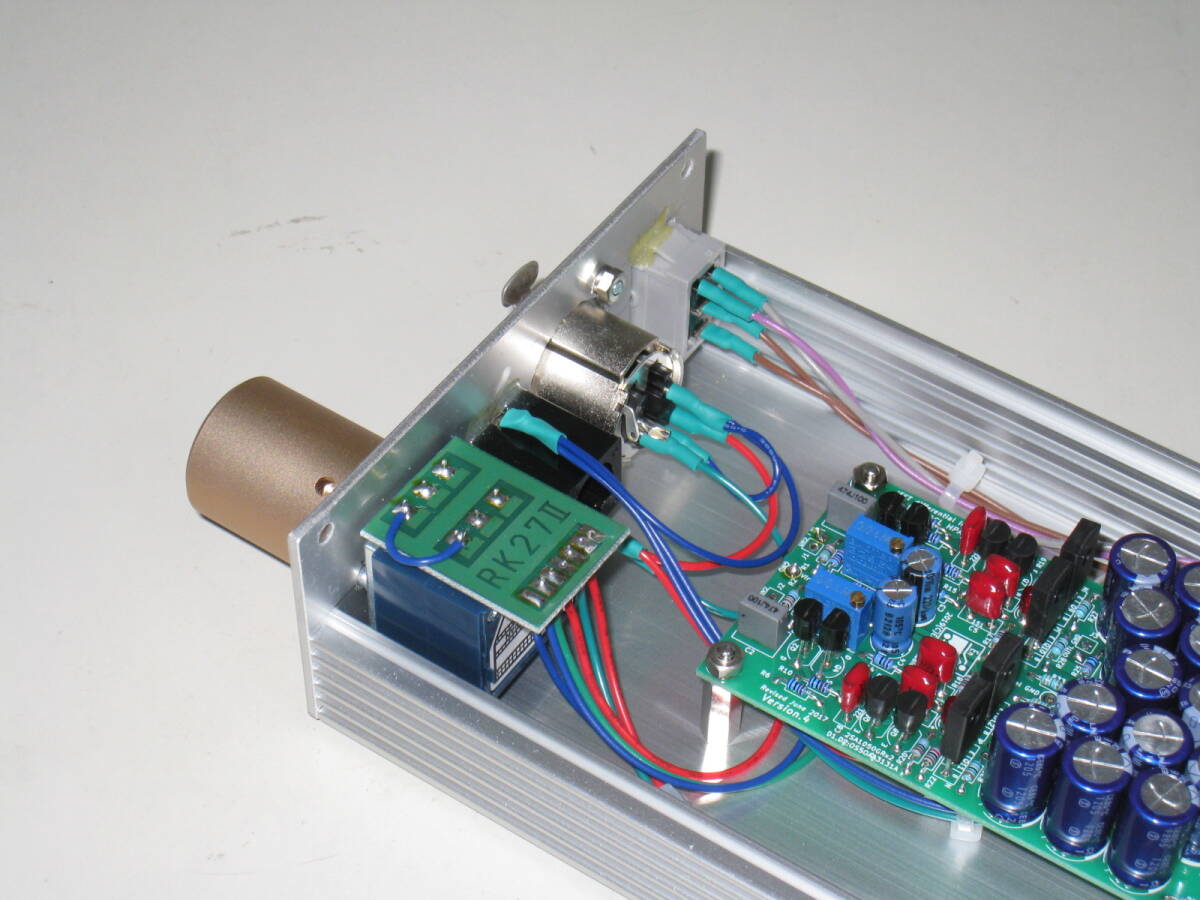 ぺるけ氏回路方式 FET・Tr差動ヘッドホンアンプ　Ver4_画像3