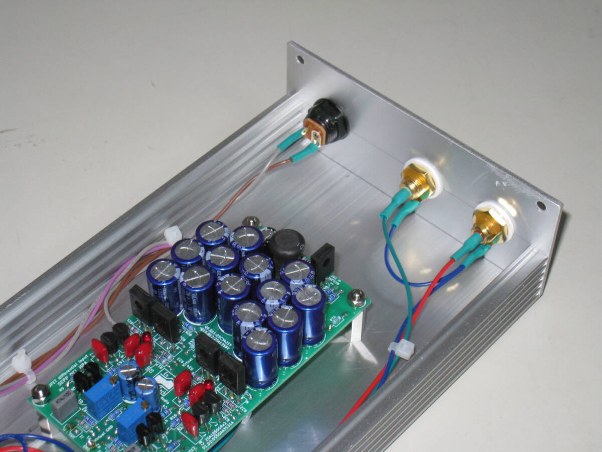 ぺるけ氏回路方式 FET・Tr差動ヘッドホンアンプ　Ver4_画像4