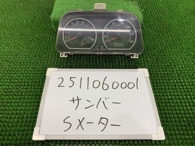 スバル サンバー TA-TW1 スピードメーター ディアスSC 500587_画像1