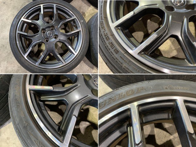 ニッサン ノート DBA-E12 純正ホイール 4本セット 17×7J ニスモ S 501920_画像4