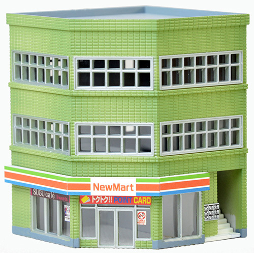1/150 ジオコレ『 建物コレクション 133-2【 交差点の建物 A2 】 』トミーテック TOMYTEC ジオラマコレクション_画像4