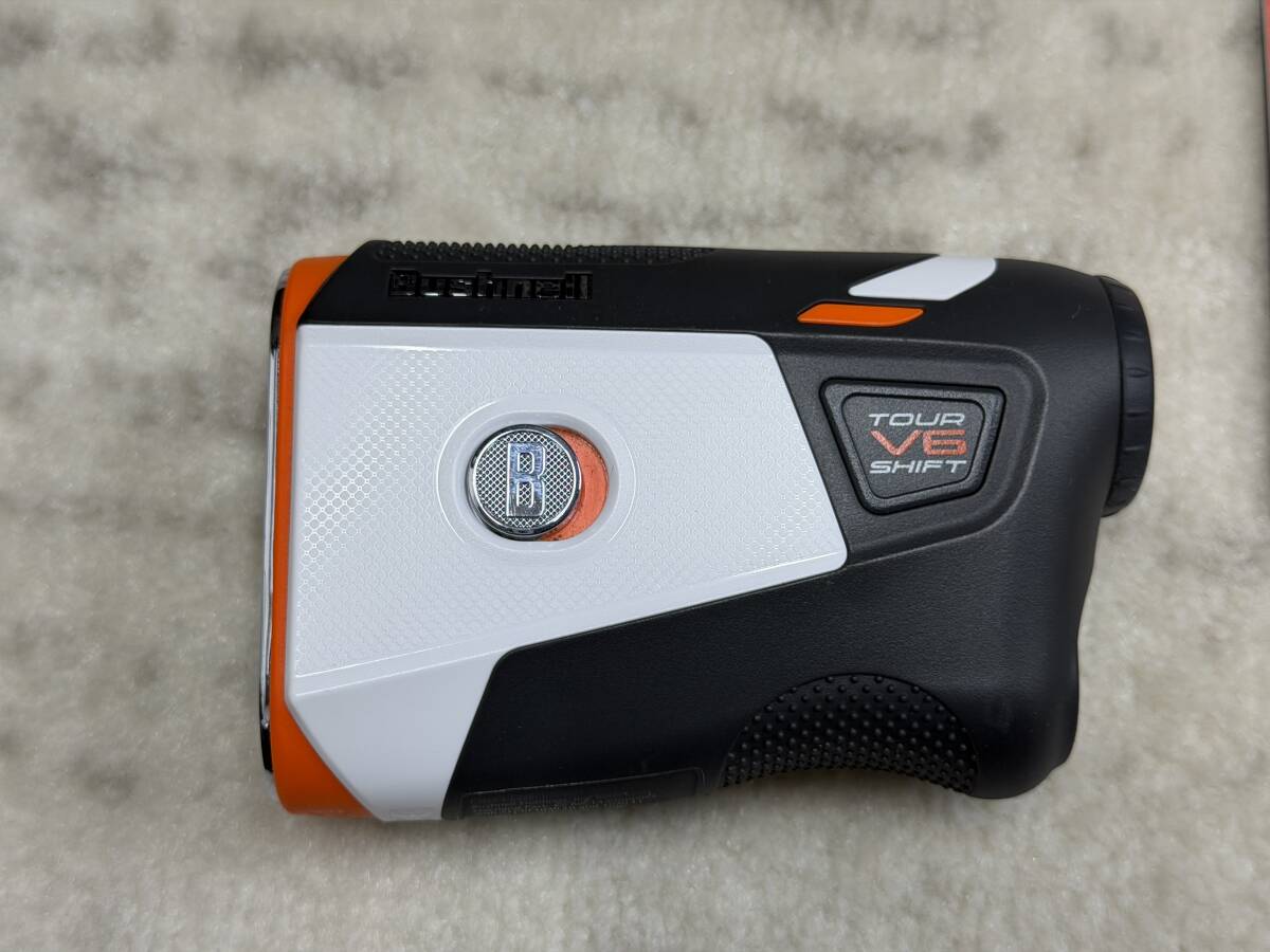 ★ブッシュネル★TOUR V6 シフトジョルト　Bushnell ピンシーカー　日本正規品　付属ケース未使用　ツアーV6 ゴルフレーザー距離計_画像2