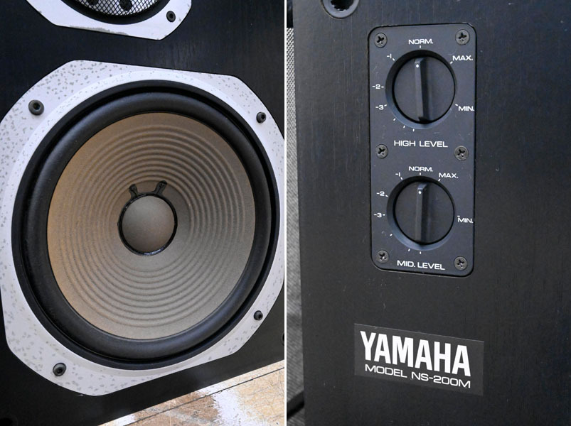 I221 ビンテージ ヤマハ YAMAHA NS-200M スピーカー ペア_画像5
