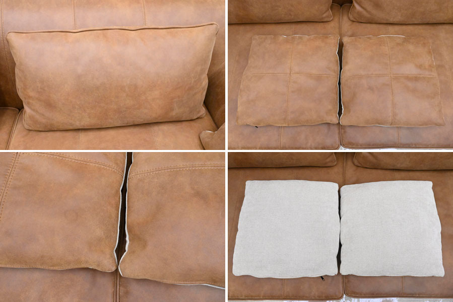 I232 人気家具メーカー 関家具 RELAXFORM ワイドダブルソファ トリプルソファ 2P 3P 二人掛け 三人掛け_画像3