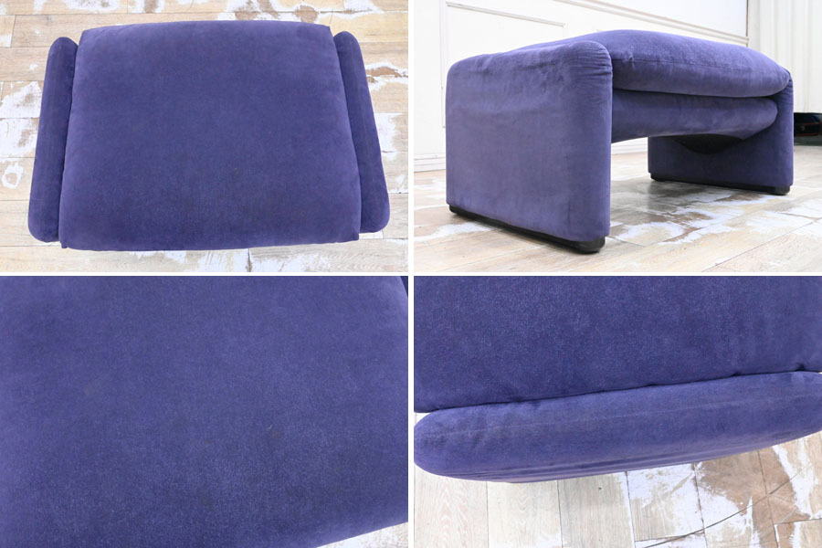 HI112 世界のトップメーカー カッシーナ マラルンガ スツール オットマン 足置き◆1Pソファは別売りです_画像2