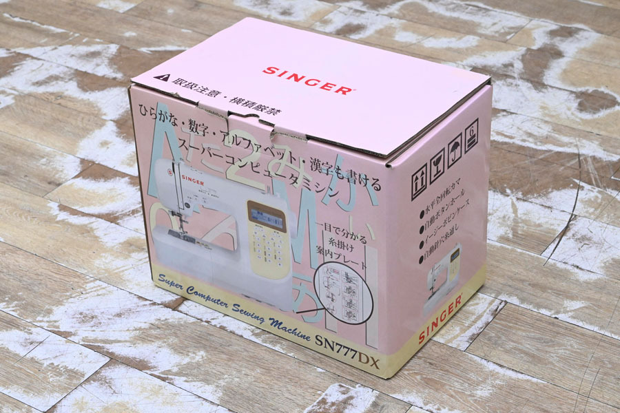 MI05 не использовался SINGER певец SN777DX для бытового использования компьютер швейная машина foot педаль есть бытовая техника 