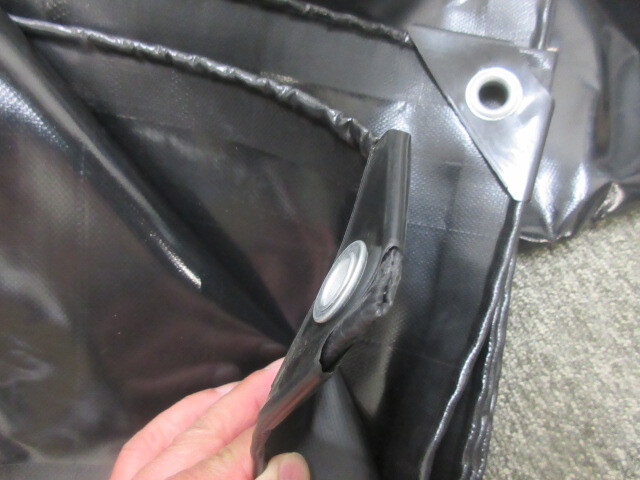 軽トラ幌　スズキ　キャリー　ブラック　210×190㎝　ハイゼットサンバーにも　新品　_画像3