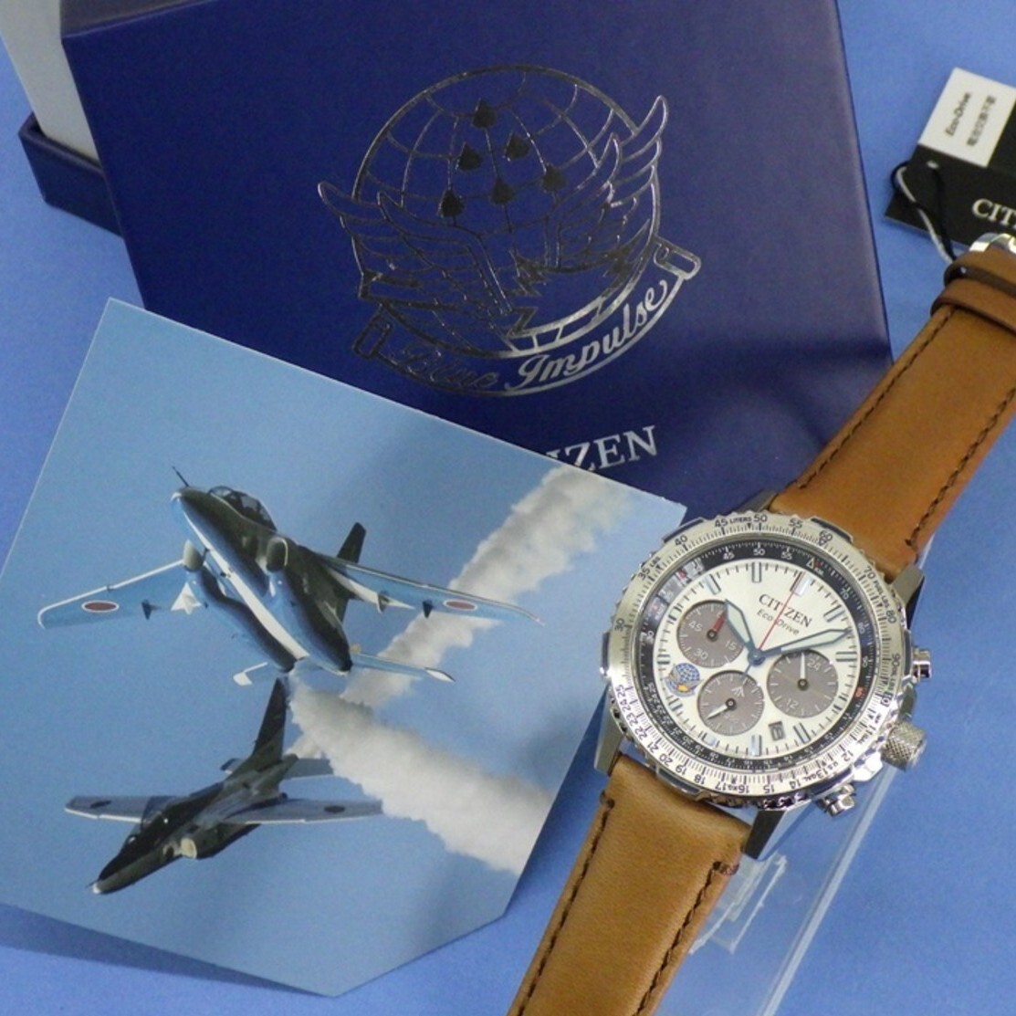 送料無料 特価 新品★CITIZEN シチズン PROMASTER プロマスター CA4661-09A Blue Impulse ブルーインパルス限定品 エコ・ドライブ 腕時計_画像1