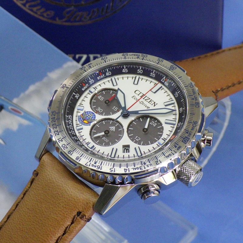 送料無料 特価 新品★CITIZEN シチズン PROMASTER プロマスター CA4661-09A Blue Impulse ブルーインパルス限定品 エコ・ドライブ 腕時計_画像2