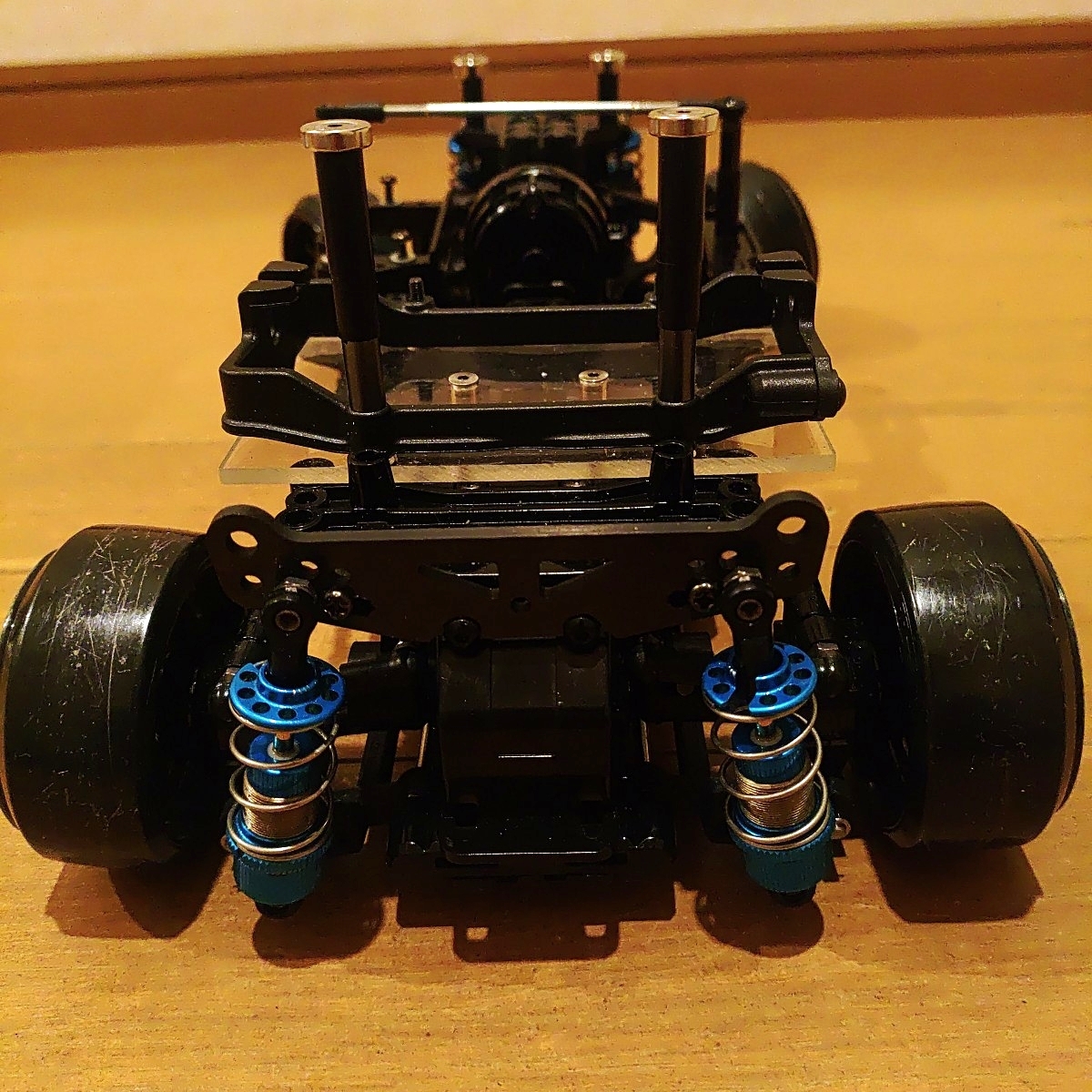 タミヤ MB-01 MB01 MRC FRコンバージョンシャーシ メカ無し_画像4