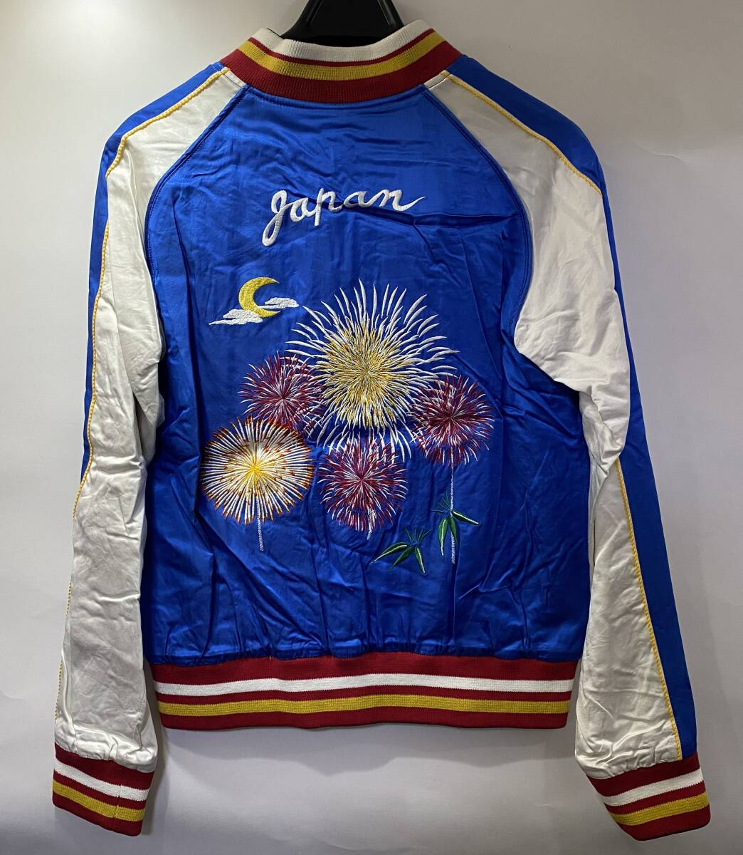 B314 1円～ 希少 未使用 wjk スカジャン Mサイズ リバーシブル_画像4