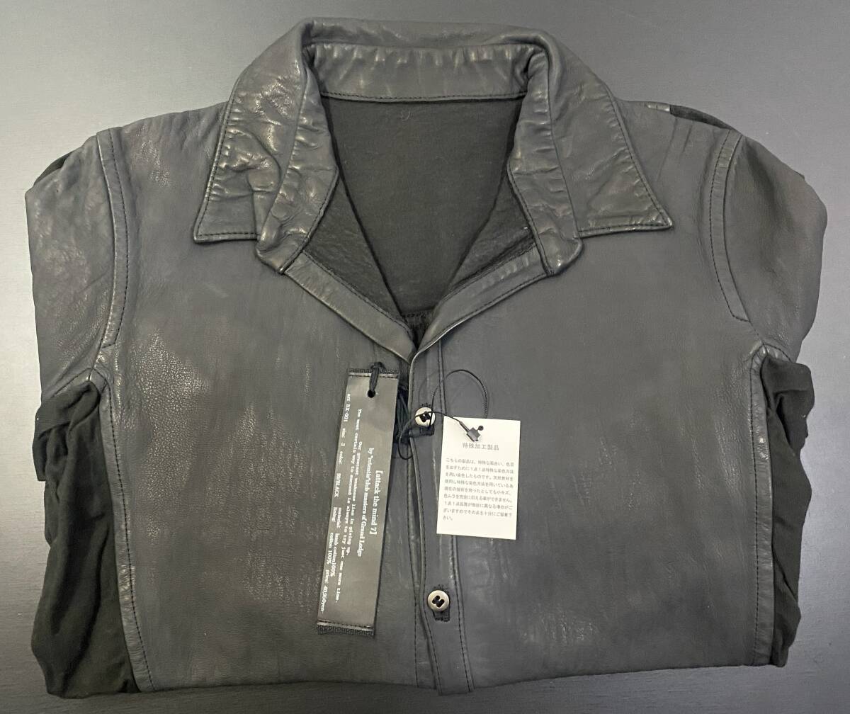 B348 1円～ 未使用 attack the mind7 アタックザマインド7 サイズ3 99/BLACK 黒 シャツ_画像10