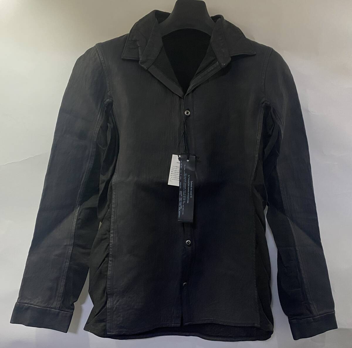 B348 1円～ 未使用 attack the mind7 アタックザマインド7 サイズ3 99/BLACK 黒 シャツ_画像8