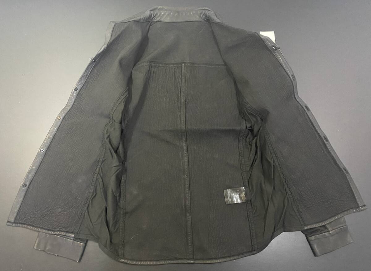 B348 1円～ 未使用 attack the mind7 アタックザマインド7 サイズ3 99/BLACK 黒 シャツ_画像3