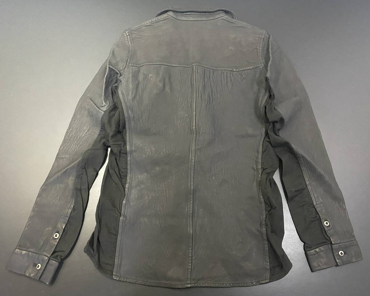 B348 1円～ 未使用 attack the mind7 アタックザマインド7 サイズ3 99/BLACK 黒 シャツ_画像6