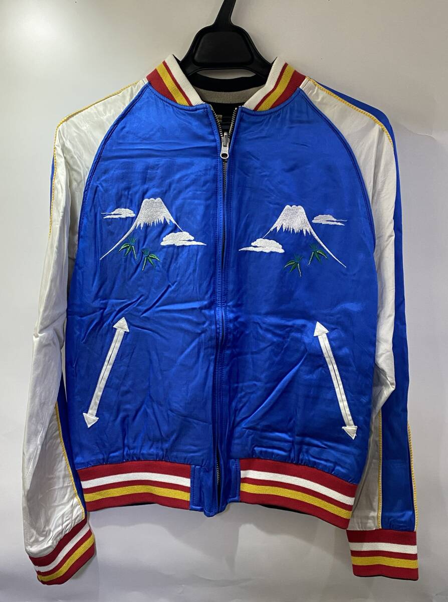 B314 1円～ 希少 未使用 wjk スカジャン Mサイズ リバーシブル_画像2