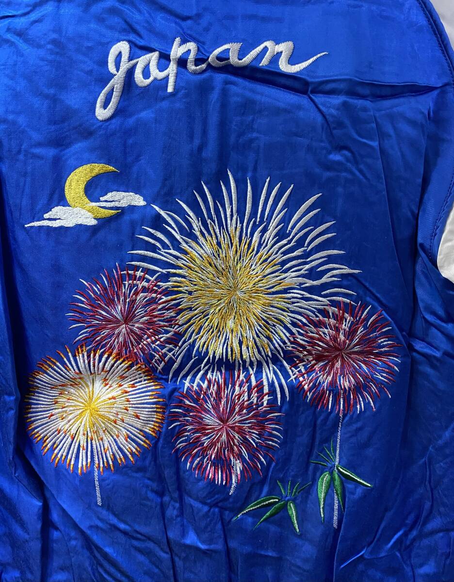 B314 1円～ 希少 未使用 wjk スカジャン Mサイズ リバーシブル_画像5