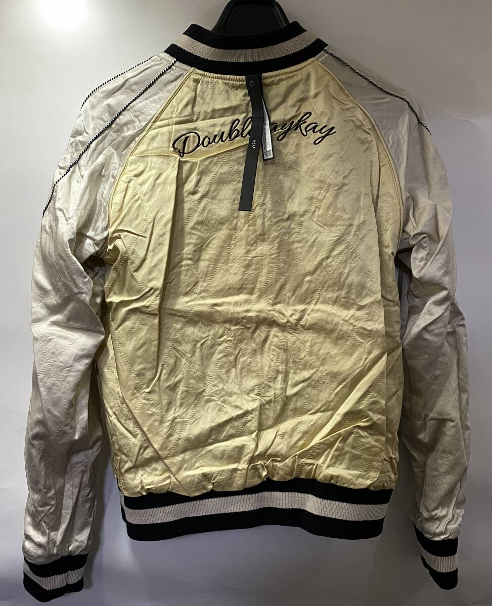 B314 1円～ 希少 未使用 wjk スカジャン Mサイズ リバーシブル_画像7