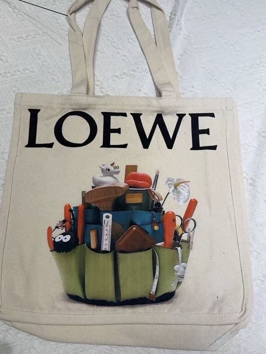 LOEWE エコバッグ CRAFTED WORLD _画像1